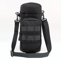 molle system tactical water bottle pouch military airsoft waist pack outdoor sports camping hiking hunting kettle shoulder bag