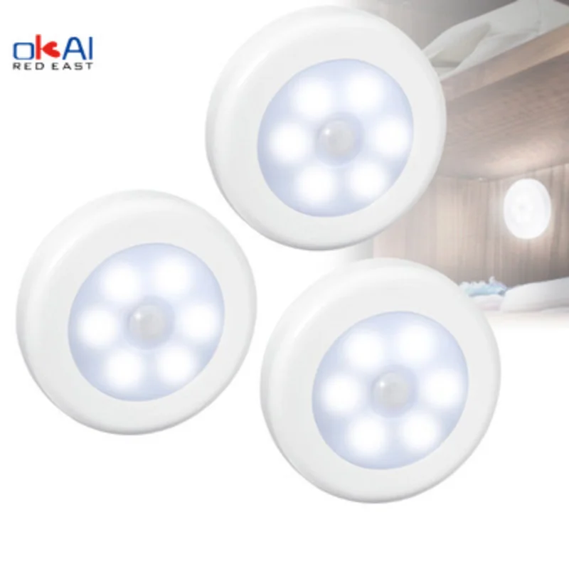 

LED Motion Sensor Night Light PIR Home Decoration Light Under Cabinet Closet Light Staircase Lighting Bedroom Decoration