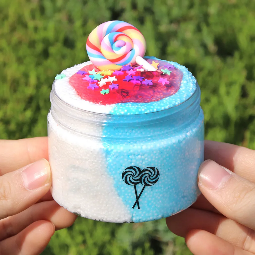 DIY искусственный слайм в виде облака Ароматизированная игрушка для снятия