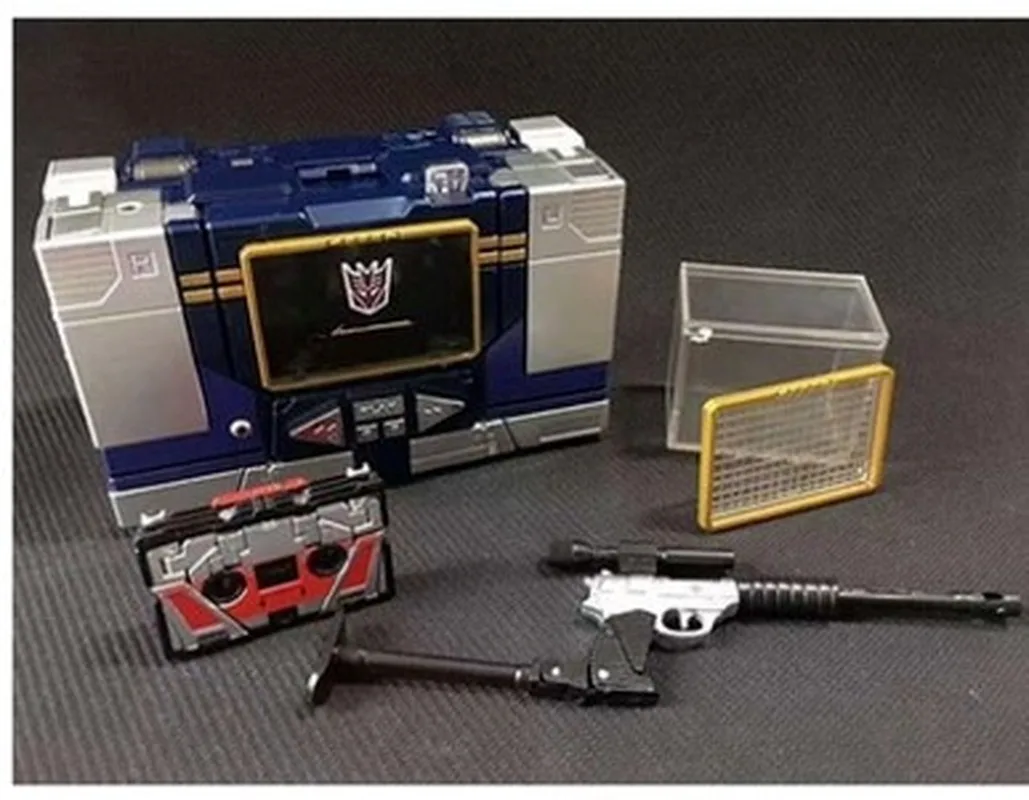 

Takara Tomy Transformers MP13 MP-13 SOUNDWAVE With Magnetic Tape Robot Car Deformation Robot Toy For Kids