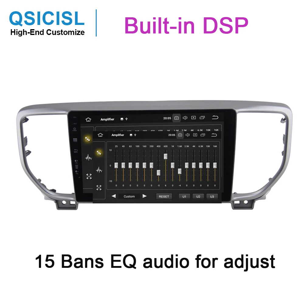 Android 9.0 IPS 2.5D 9" car dvd multimedia player for Kia Sportage 2015 2016 2017 2018 head unit 1 din radio stereo | Автомобили и