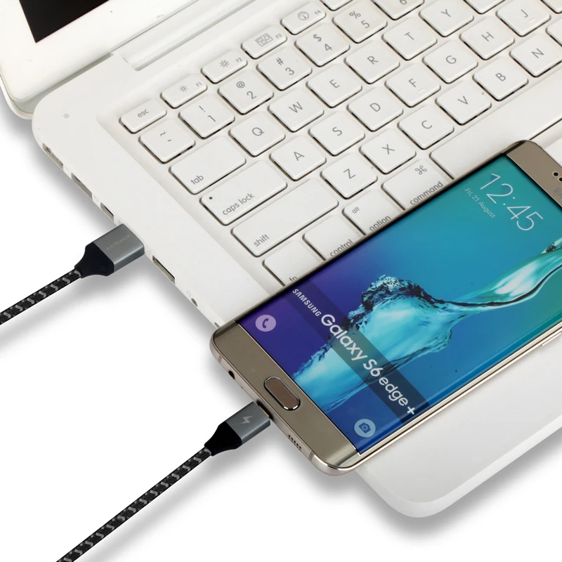 MOMAX DDM11 двусторонний Micro usb кабель для передачи данных TPE армирование является