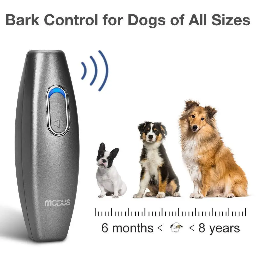 

New Handheld Ultrasonic Trainer Ultrasonic Trainer Dog Trainer Pet Trainer Anti No Bark Stop Device Aids Teaching Tools