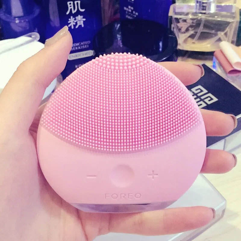 Силиконовая Очищающая щетка для лица Foreoing luna Mini 2 очиститель пор с USB зарядкой