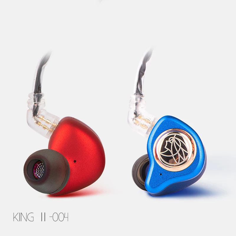 Проводные Hi-Fi наушники TFZ KING II с монитором наушники-вкладыши штекером 3 5 мм