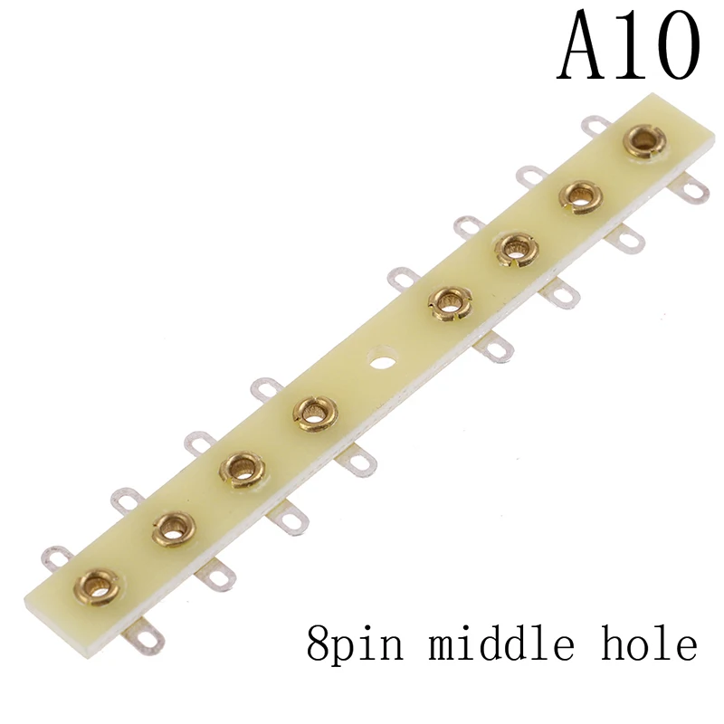 

New Hot 8-Pin FR4 Terminal Strip Tag Board Point To Point 8 Plugs Guitar Tube Amplifier DIY