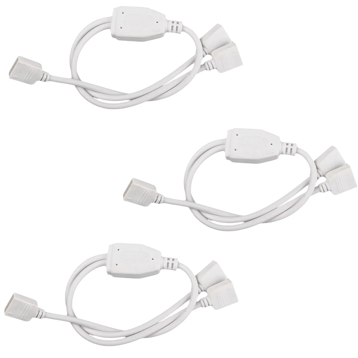 

4Pin светодиодный светоделитель кабель 2 Way Разветвитель Светодиодные ленты Разъем для RGB Светодиодные ленты огни проволочный канат для RGB Све...