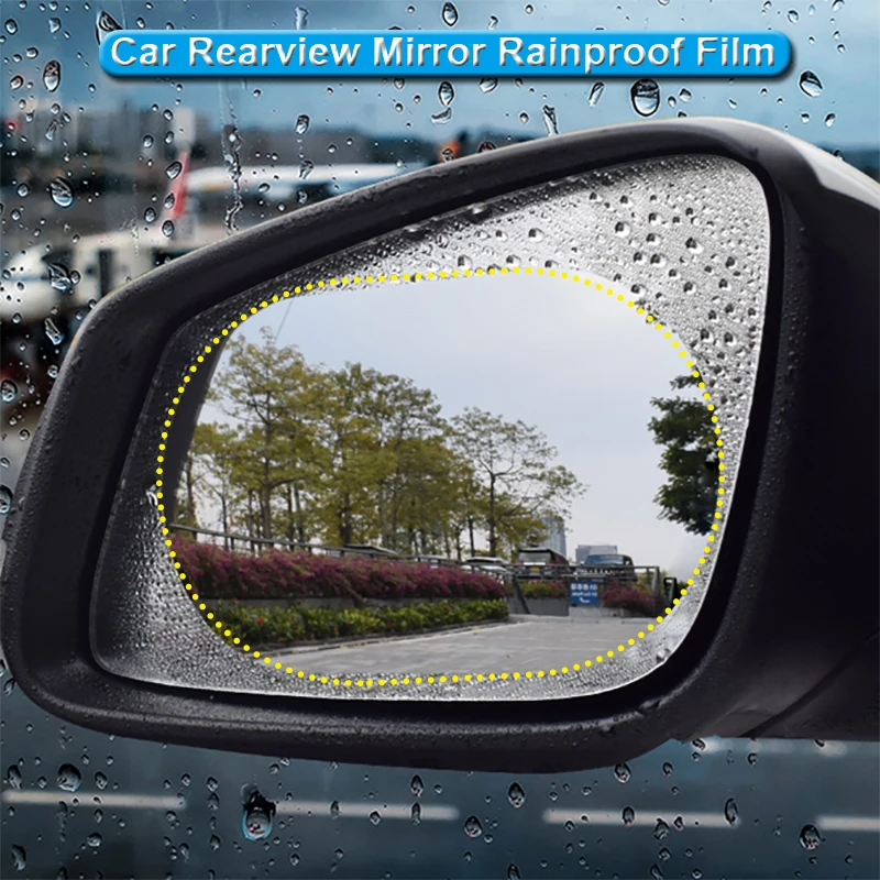 Автомобильная противотуманная пленка заднего вида непромокаемая задний вид