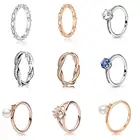 Женское кольцо из розового золота, с жемчугом