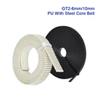 Синхронный ремень GT2, 25 м, полиуретан со стальным сердечником, 2GT, открытый ремень ГРМ шириной 610 мм для деталей 3D-принтера, усиленный CR10 RepRap