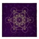 Скатерть из бархатной ткани с кристаллами