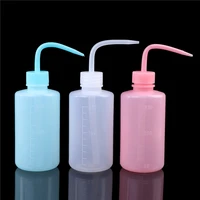 250ml tattoo squeeze bottle diffuser plastic soap wash lab water non spray bottle with scale makeup watering bottle