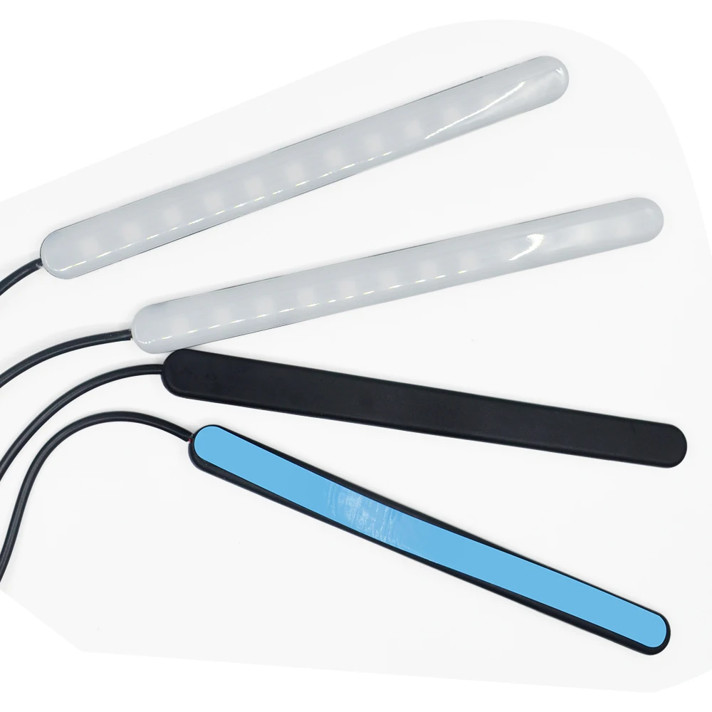 1 комплект * 4 шт. 12 В Светодиодная лента RGB для салона автомобиля DRL 5