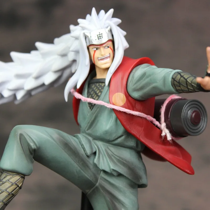 Аниме NARUTO SHIPPUDEN Jiraiya с жабой крепление лягушка GamaBunta вызов фигурка монстра модель