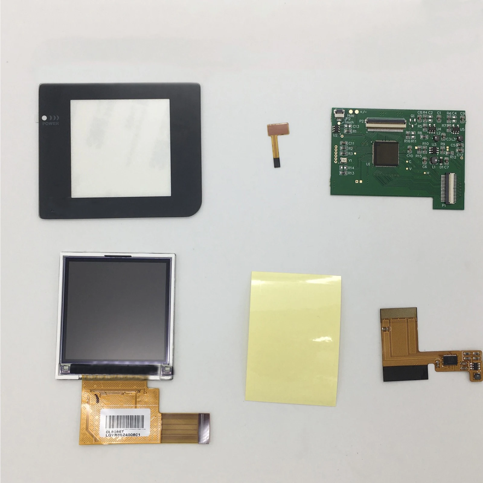 

LCD Screen For GBP Console Repair Parts for Nintendo Gameboy Pocket Backlight 5 Levels Brightness Touch Screen Accessories