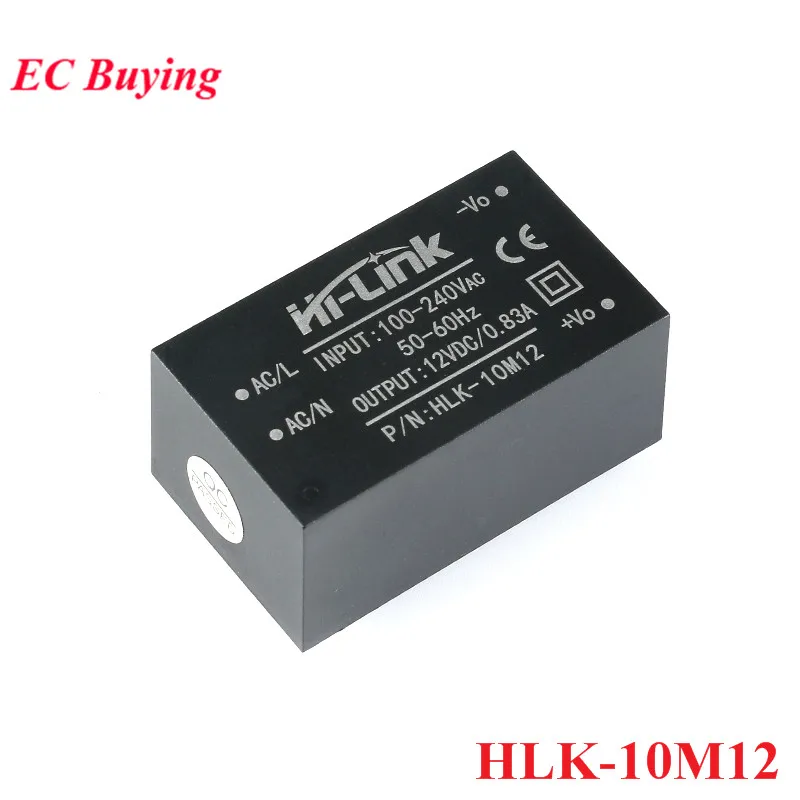 AC-DC мини изоляция рубильник Питание модуль 220 В до 12 В/5 В/9 В/3,3 V HLK-2M05 HLK-2M09 HLK-2M12 HLK-10M12 HLK-10M05 HLK 2 м/10 м