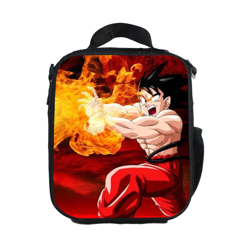 Аниме Dragon Ball ланч-мешок Goku Saiyan дети изолированный кулер Ланч-бокс термальный держатель для пикника - Цвет: WCB-QLZ57