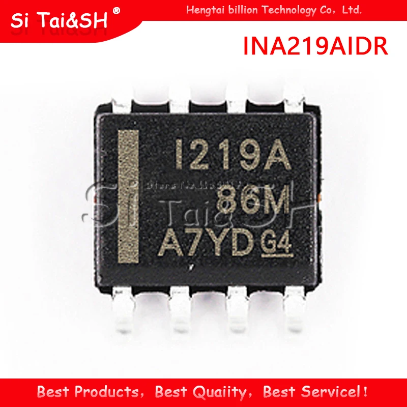 1 шт. INA219AIDR ina222 I219A 1219A SOP-8 | Электронные компоненты и принадлежности