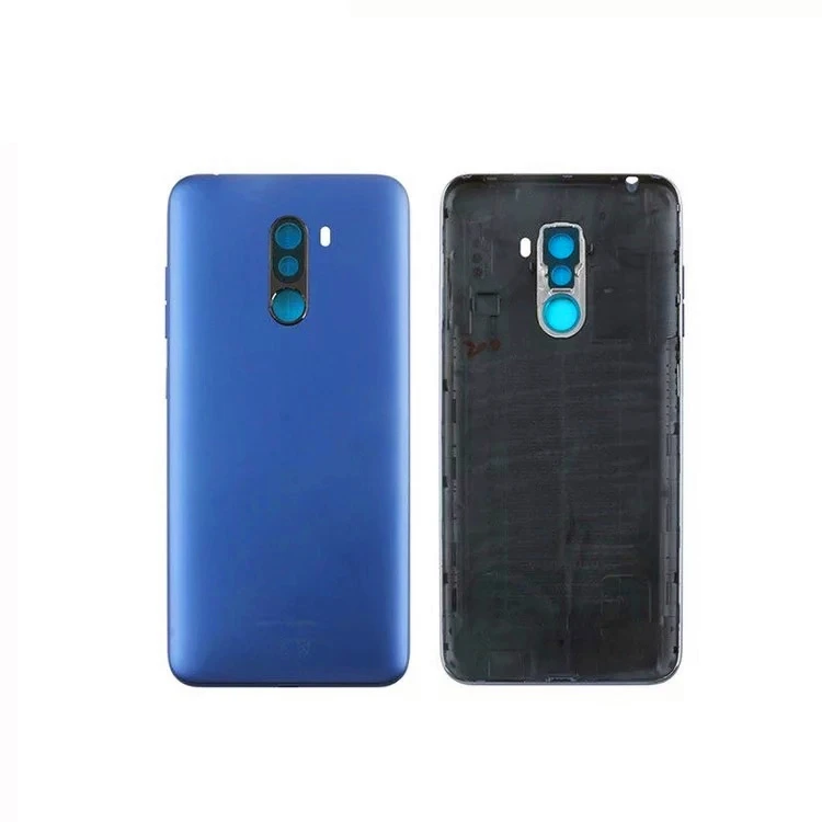 Xiaomi PocoPhone F1 Крышка батарейного отсека задняя дверь чехол + рамка камеры для Pocophone