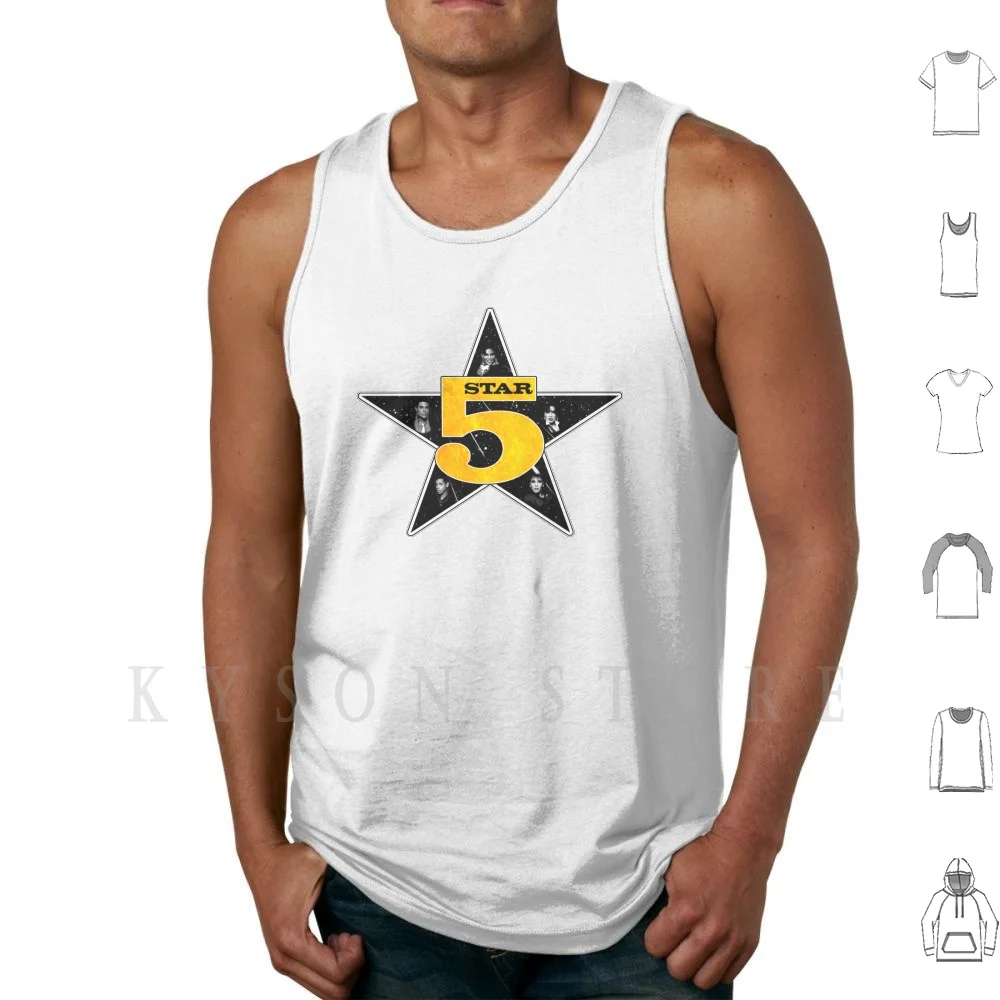 

5 Star Tank Tops Vest Sleeveless 5 Star Five Star 5 Band Group Singers Music Pop Eighties 80s Back Backtothe80s New Wave