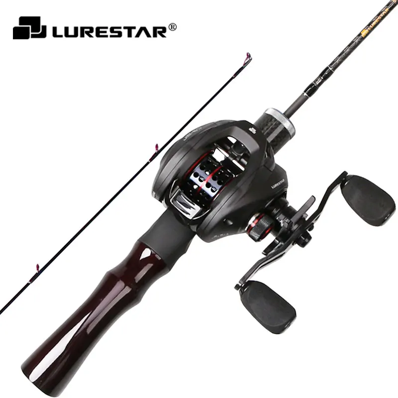 

LURESTAR EX-UL 1.65m 1.68m Spinning Casting Lure Rod 2 pcs FUJI Guide Classic Stream Fishing Rod Lure WT 0.8-6g Fishing Rods