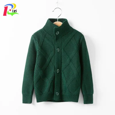 Зимний детский пуловер RIZI Herbst, детский пуловер Jungen Strickjacke Mantel Jungen, пуловер Baumwolle, детский пуловер Jungen Jacke, Kinder Kleidung
