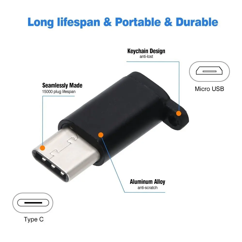 8 шт USB 3 1 type C OTG адаптер Micro к usb-адаптер Tipo для samsung S9 Note S8 + LG G5 G6 V20 huawei type-c | Мобильные