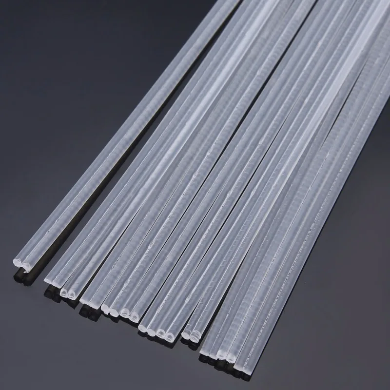 50 шт. нетоксичные пластиковые сварочные прутки длина 200 мм ABS/PP/PVC/PE 5x2 для