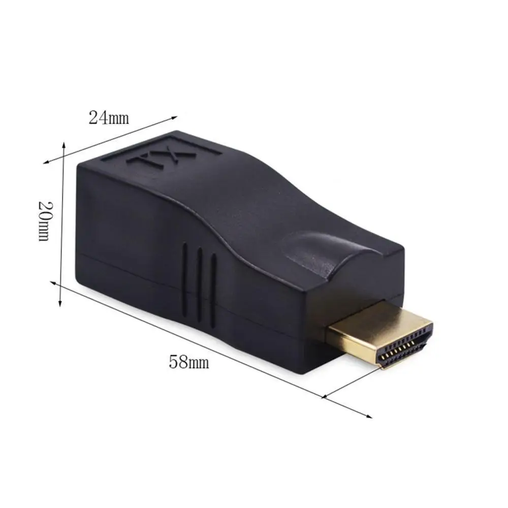 4k 3D HDMI HD 1080P Extender Over Single RJ45 Cat 5e/6 Network Ethernet Adapter Transmission Distance up 30m r20 | Мобильные