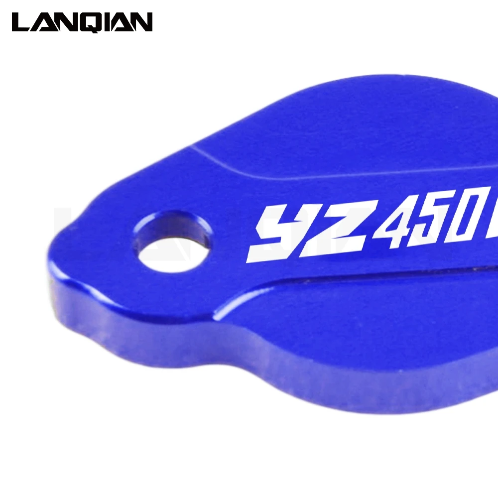 

For Yamaha YZ450F Motorcycle Aluminum Front & Rear Brake Fluid Reservoir Cap Cover YZ 450 F YZ 450F 2003 2004 2005 2006 2007