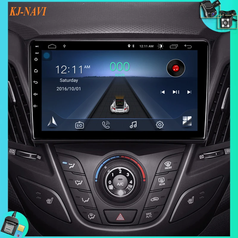 KJ-NAVI для Hyundai Veloster FS 2011 2012 - 2017 стерео автомобильное радио мультимедийный