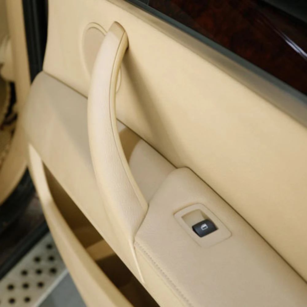 

Новая ручка для внутренней дверной панели автомобиля, Накладка для внутренней отделки автомобиля, аксессуары для интерьера автомобиля, правая и левая для BMW E70 X5 E71 E72 X6 SG 2007-2013