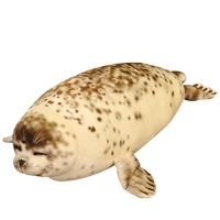 35 110cm giant real life sea lion plush toys soft stuffed animal seal pillow simulation appease doll cute gift for baby kids