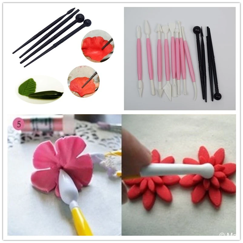 

Plastic Polymorph Polymer Clay Tools Kids Plasticine Ball Stylus Fondant Sculpting Ceramic Pottery tool