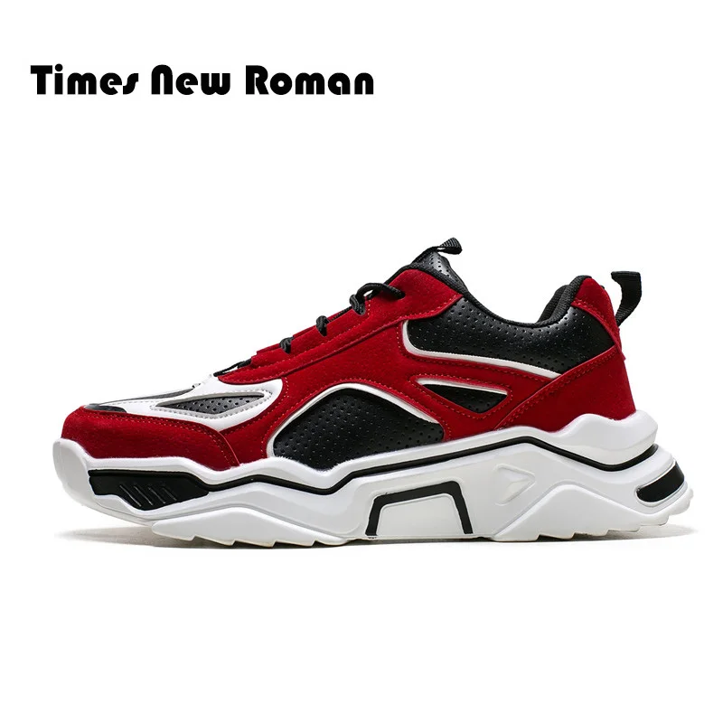 Times New Roman Brand 2020 Fashion Microfiber Height Increasing Sneakers Men Casual For Male Shoes Adult High Quality Footwear | Обувь