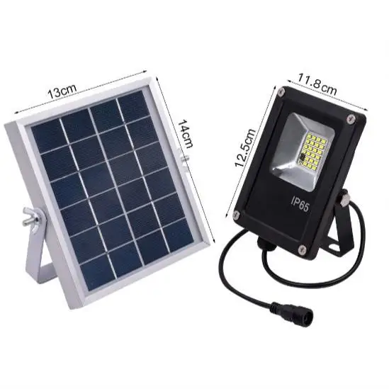 Светодиодный прожектор на солнечных батареях уличный садовый пейзаж