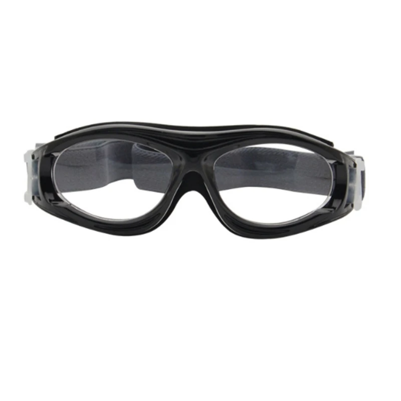 

Детская баскетбольная защита может поместить рецепт на линзы, костюм для футбола, спортивные очки, черная оправа