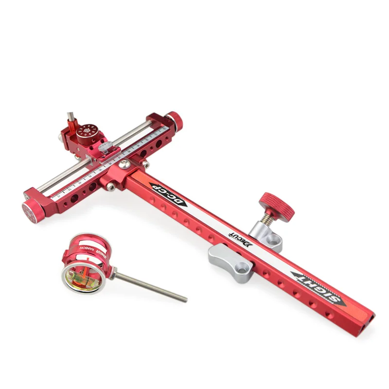 1 комплект Стрельба из лука алюминиевого сплава комбинированный лук смотровой