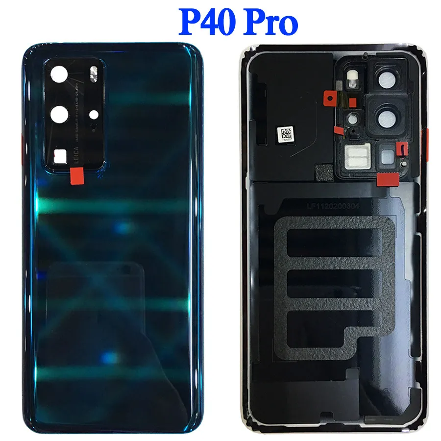 Оригинальная крышка аккумулятора с объективом камеры для Huawei p40 pro задняя |