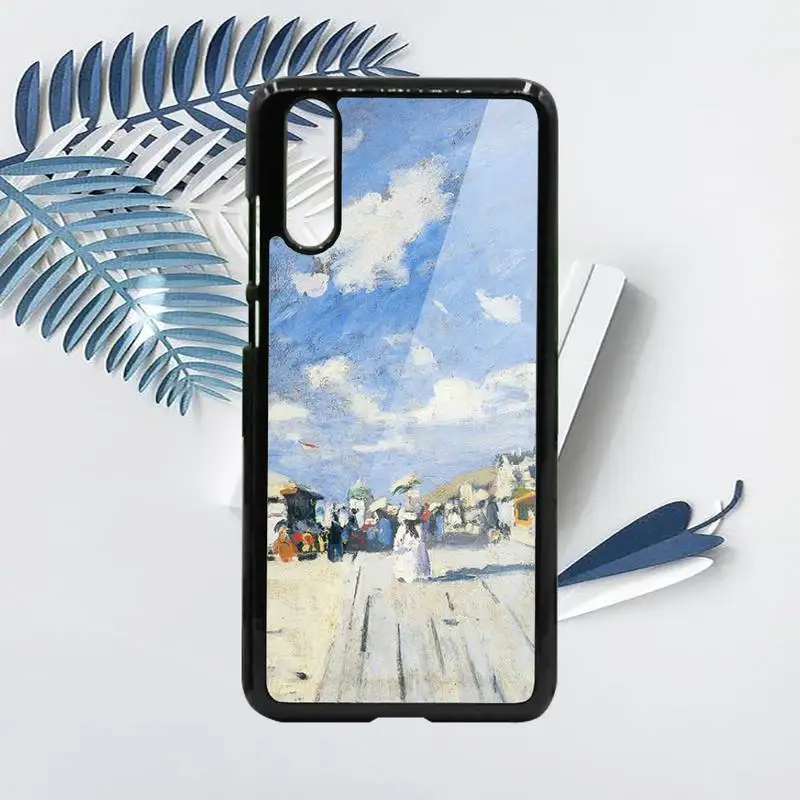 

Retro Art Oil Painting Phone Case PC For Samsung galaxy S note 8 9 20 10 e lite2019 plus pro ultra