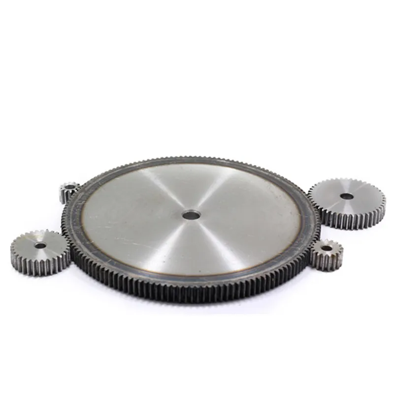 1 шт. цилиндрическая Шестерня 45 # стальная шестерня с зубчатой передачей 3 формы От