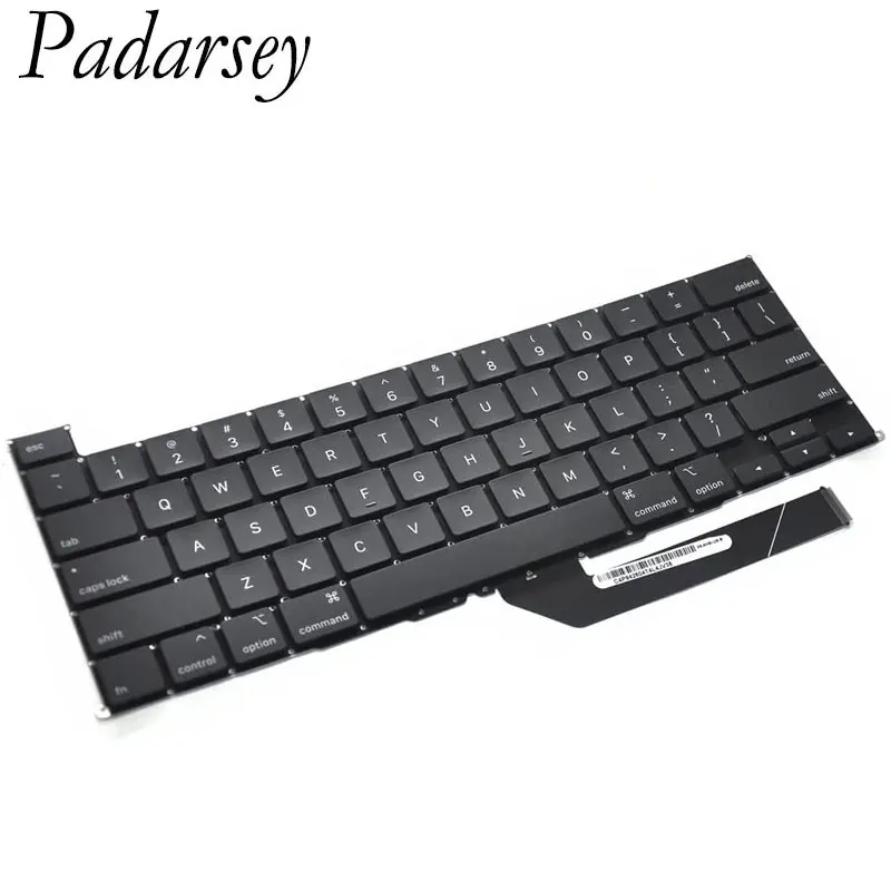 Сменная клавиатура Padarsey совместимая с MacBook Pro 16 дюймов сенсорной панелью A2141