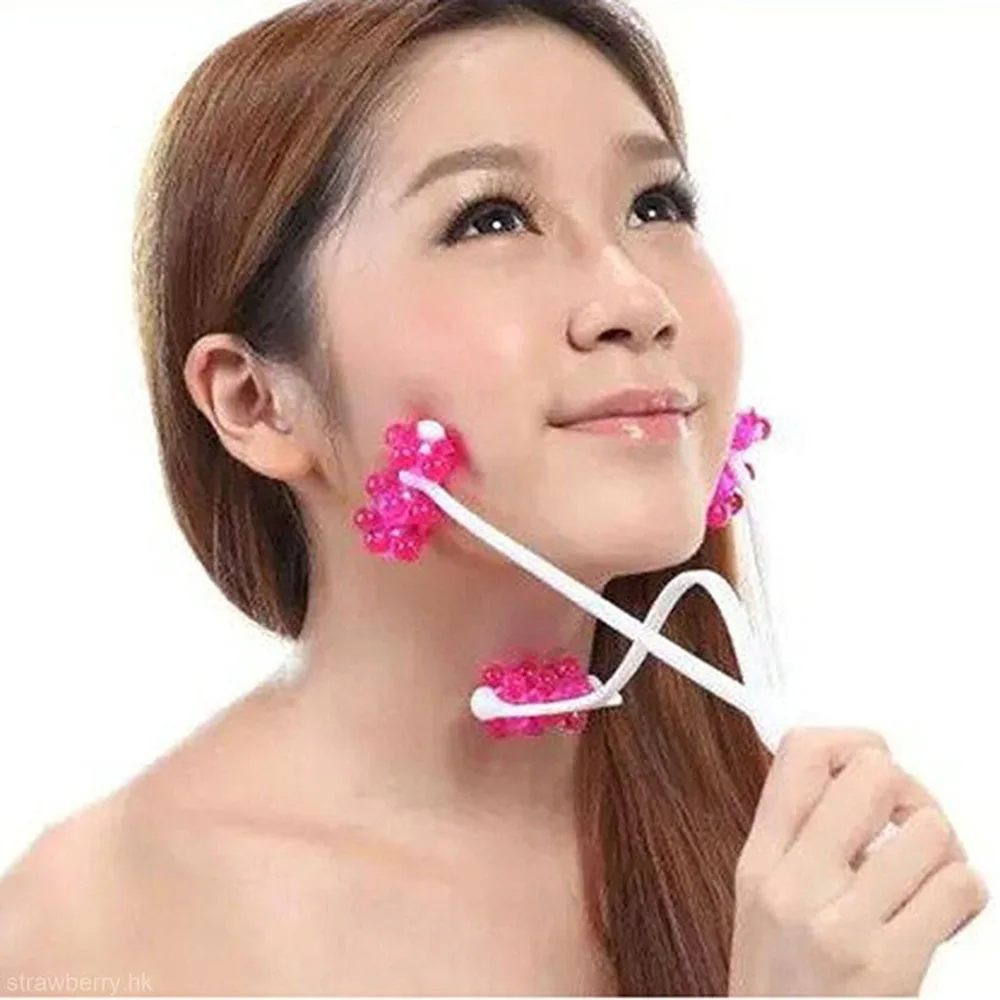 2020 new hot Women Beauty Neck Face Roller Slim Massage Facial Tool Massager Slimming Remove Double Chin | Красота и здоровье