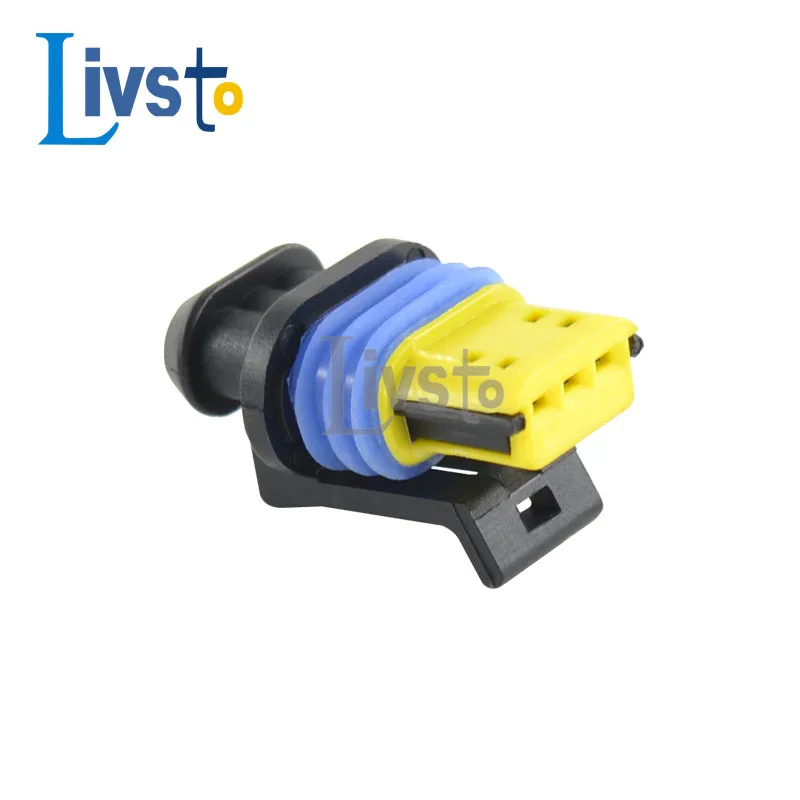 5 комплектов 3-контактный автомобильный поворотный сигнальный штекер ксеноновая