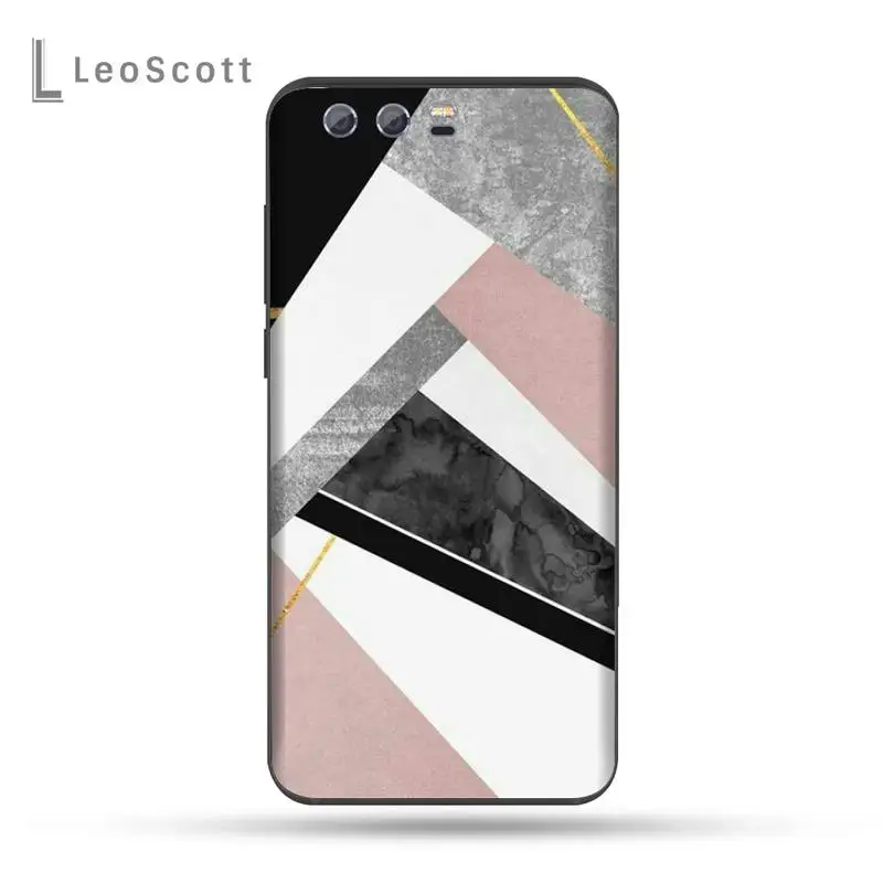 

Electroplate Geometric Marble Phone Case For Huawei Honor view 7a5.45inch 7c5.7inch 8x 8a 8c 9 9x 10 20 10i 20i lite pro