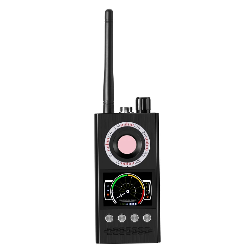 

K68 Scanner Detector Espionage Finder rf Bug camera Detectors WiFi Signal GPS Radio Phone Device Finder Private Protect