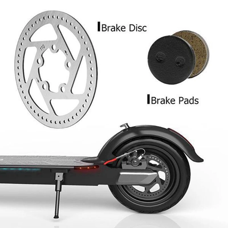

Electric Scooter Tire Disc Brake 110mm Disc for Xiaomi M365 Replacement Parts DIY Accessories
