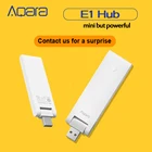 Умный шлюз Aqara E1 Zigbee, Беспроводной Wi-Fi ретранслятор, хаб с дистанционным управлением для дверей и окон, для Xiaomi, Apple HomeKit, 3,0