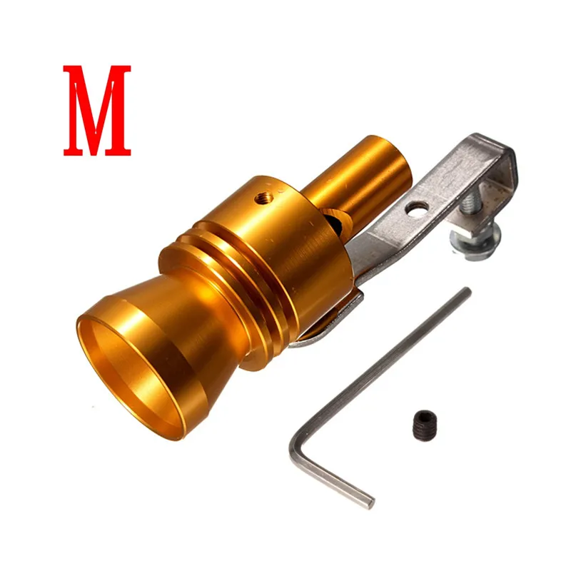 Автомобильный мотоцикл автомобильный поддельный турбо свисток выхлопная труба