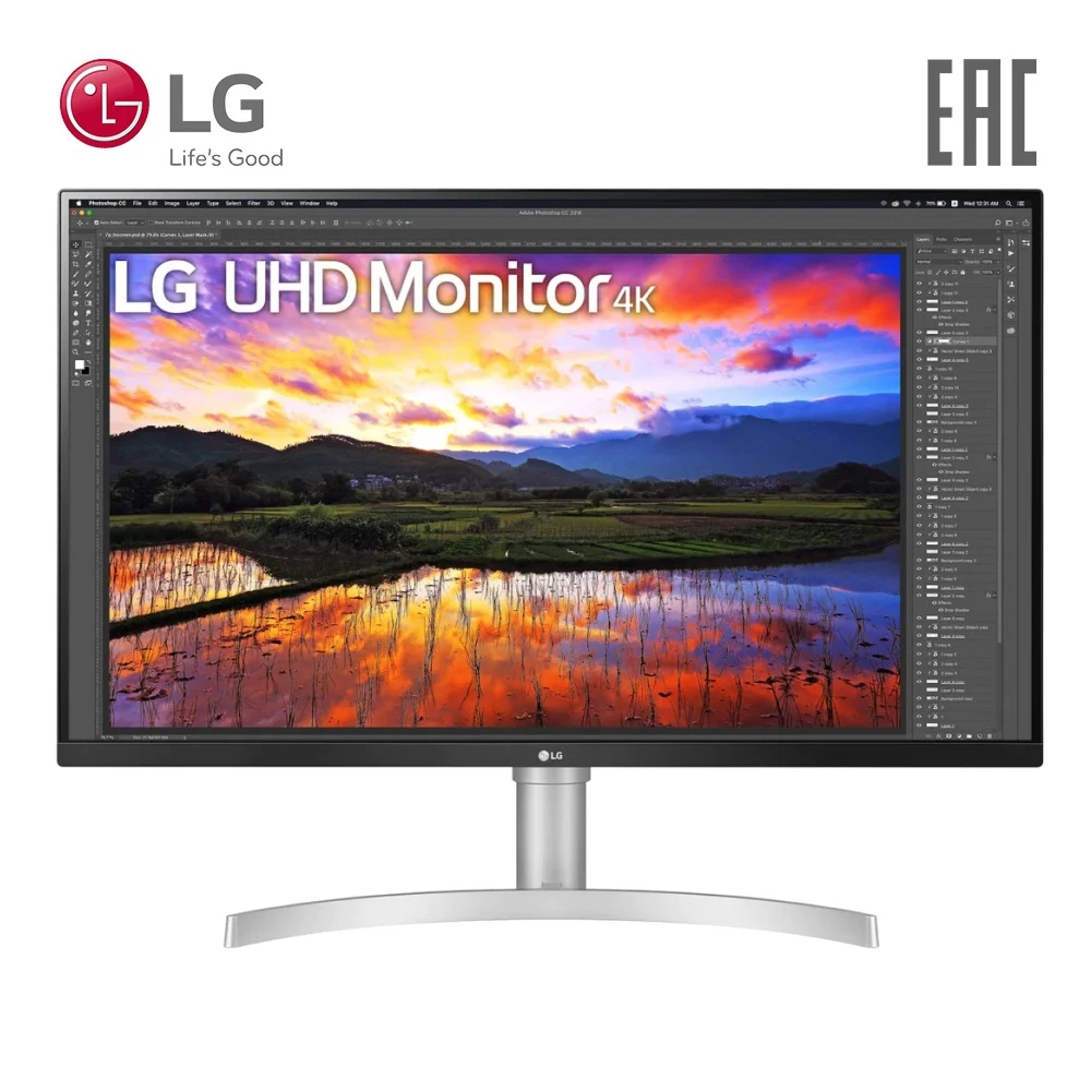 Ultra HD IPS монитор LG 32 дюйма 32UN650-W | Компьютеры и офис